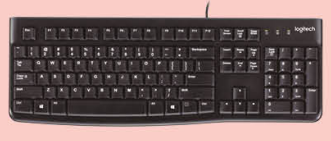 K120 Wired Keyboard