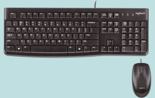 MK120 Wired Desktop Combo